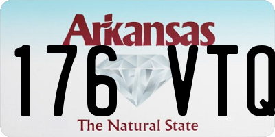 AR license plate 176VTQ