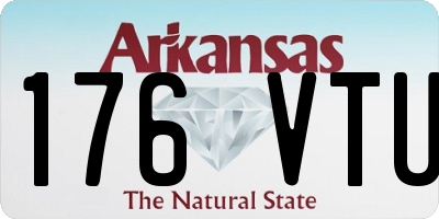 AR license plate 176VTU