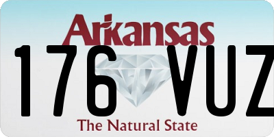AR license plate 176VUZ