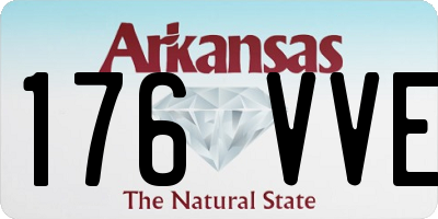 AR license plate 176VVE