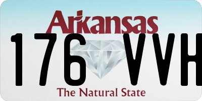 AR license plate 176VVH