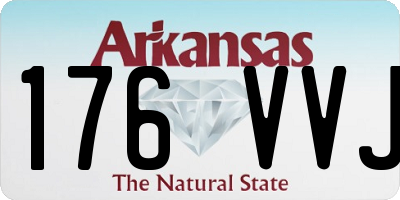 AR license plate 176VVJ