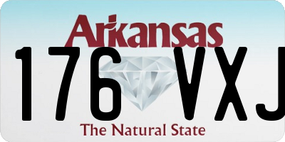 AR license plate 176VXJ