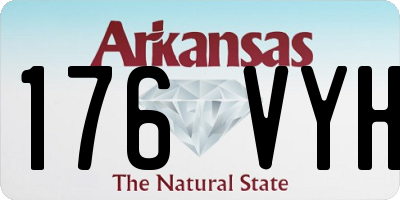 AR license plate 176VYH