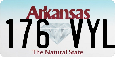 AR license plate 176VYL