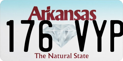 AR license plate 176VYP