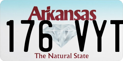 AR license plate 176VYT