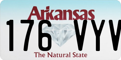 AR license plate 176VYV