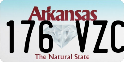 AR license plate 176VZC