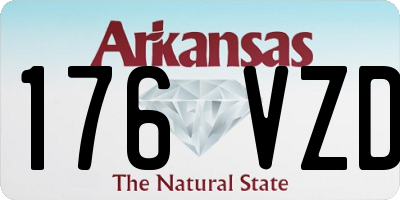 AR license plate 176VZD