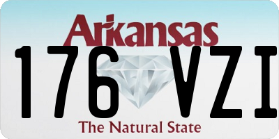 AR license plate 176VZI