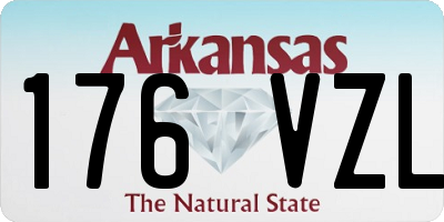 AR license plate 176VZL