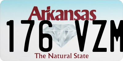 AR license plate 176VZM