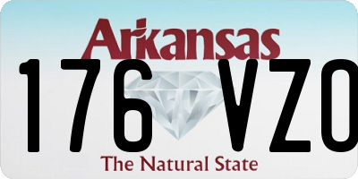 AR license plate 176VZO