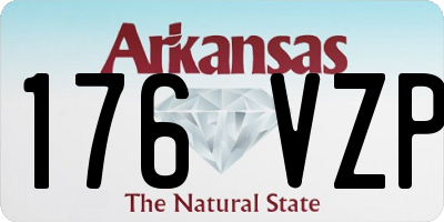 AR license plate 176VZP