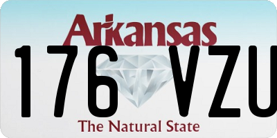 AR license plate 176VZU