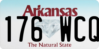 AR license plate 176WCQ