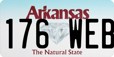 AR license plate 176WEB