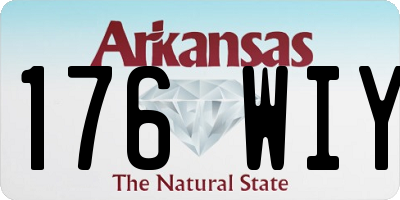 AR license plate 176WIY