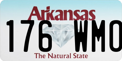 AR license plate 176WMO
