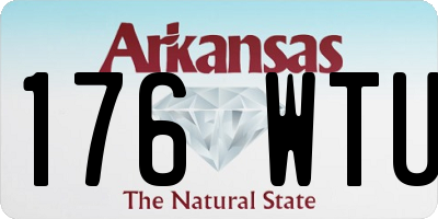 AR license plate 176WTU