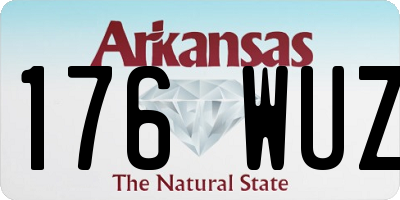 AR license plate 176WUZ
