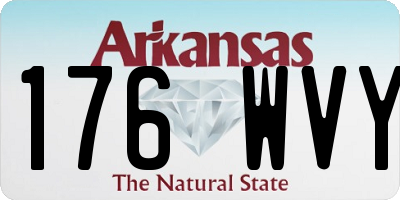 AR license plate 176WVY