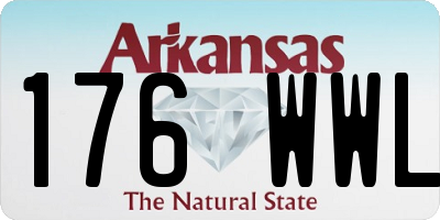 AR license plate 176WWL