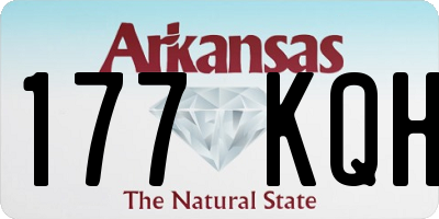 AR license plate 177KQH