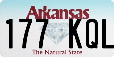 AR license plate 177KQL