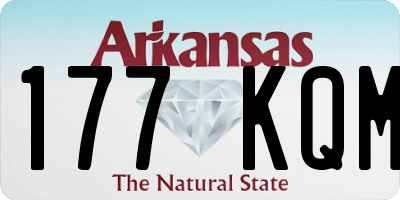 AR license plate 177KQM