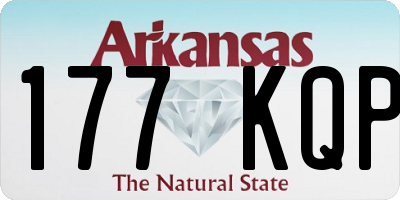 AR license plate 177KQP