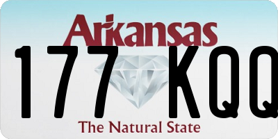 AR license plate 177KQQ