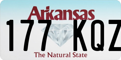 AR license plate 177KQZ