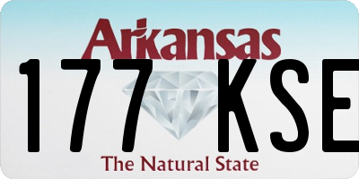 AR license plate 177KSE