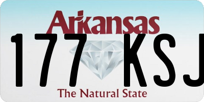 AR license plate 177KSJ