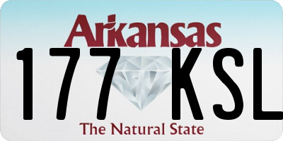 AR license plate 177KSL