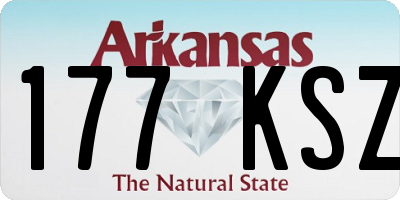 AR license plate 177KSZ