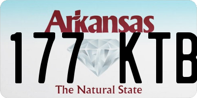 AR license plate 177KTB