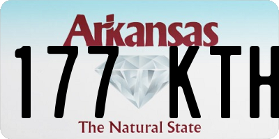 AR license plate 177KTH