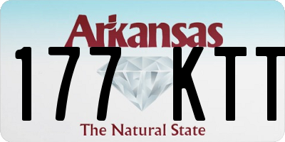 AR license plate 177KTT