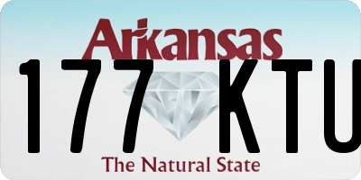 AR license plate 177KTU