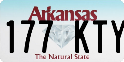 AR license plate 177KTY