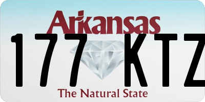 AR license plate 177KTZ