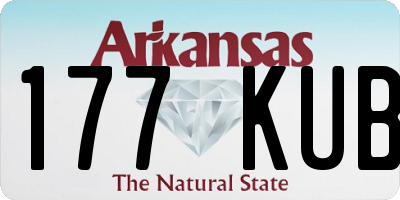 AR license plate 177KUB