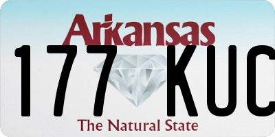AR license plate 177KUC