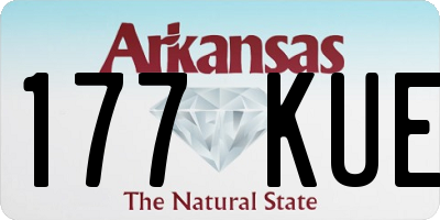 AR license plate 177KUE