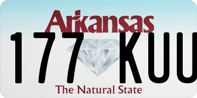 AR license plate 177KUU