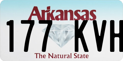 AR license plate 177KVH