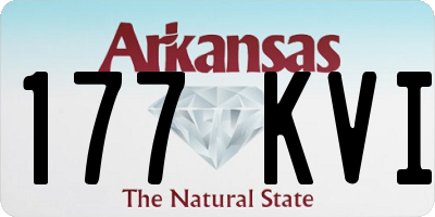 AR license plate 177KVI